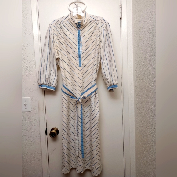 California Girl vintage midi dress size 12 - Picture 1 of 3